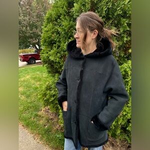 Dominic Bellissimo Lambskin Sherling Reversible Coat